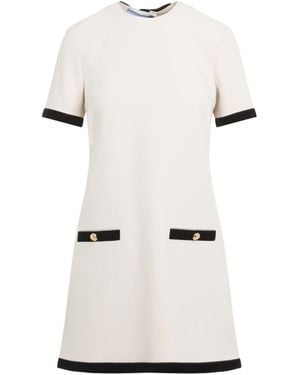 Prada Sable Mini Dress - White