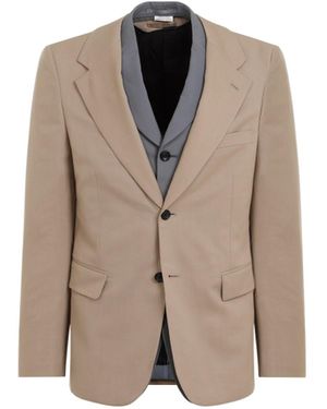 Comme des Garçons Wool Jacket - Brown