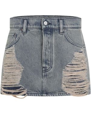 Acne Studios Denim Mini Skirt - Blue