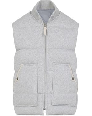 Tom Ford Cotton Gilet - Gray