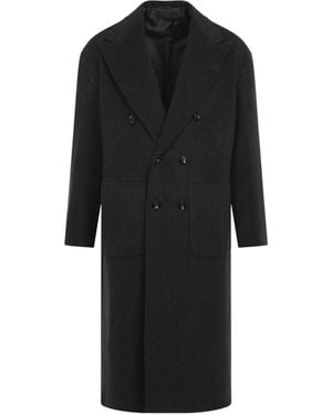 Kiton Tib Coat - Black