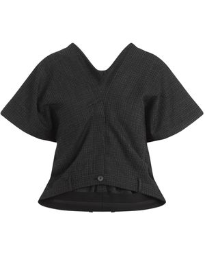 Balenciaga Tailored Pants Top - Black