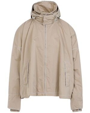 Bottega Veneta Polyamide Jacket - Natural