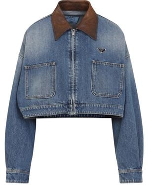 Prada Blouson - Blue