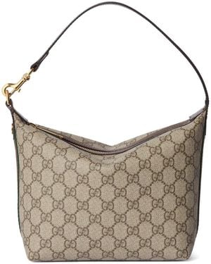 Gucci Shoulder Bag "Ophidia" - Gray