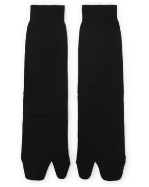 Maison Margiela Bootleg Socks - Black