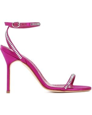 Manolo Blahnik Crinastra Sandal 105 - Pink
