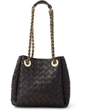Bottega Veneta Andiamo Parachute Shoulder Bag - Black