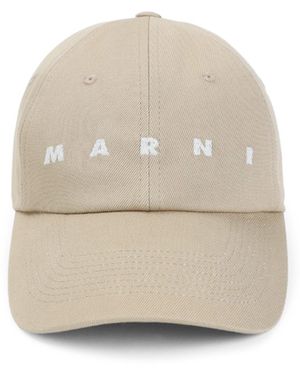 Marni Cotton Hat - Natural