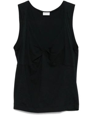 Dries Van Noten 03070-Hantex 1630 W.K.Top - Black