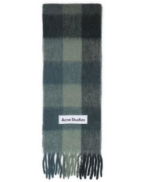 Acne Studios Alpaca Scarf - Green