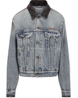 Miu Miu Jean and denim jackets for Women | Online Sale up to