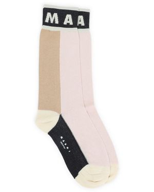 Marni Cotton Socks - White