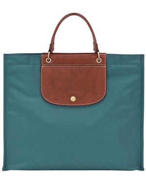 Longchamp "cabas L" Shopping Bag - Blue