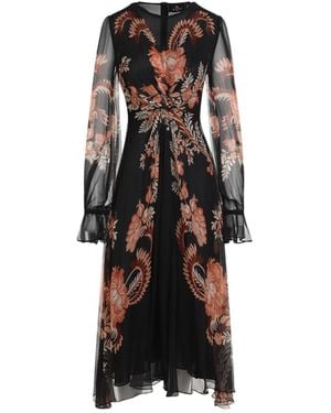 Etro Chiffon Dress - Black