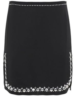 Rabanne Mini Skirt - Black