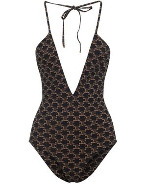 Celine Polyamide One-Piece - White
