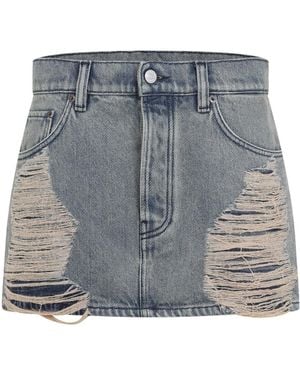 Acne Studios Denim Mini Skirt - Blue
