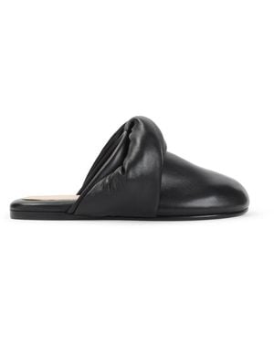 Carven Garnier Knotted Mules - Black
