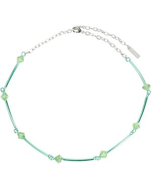 Hugo Kreit Spark Chain Necklace - Green