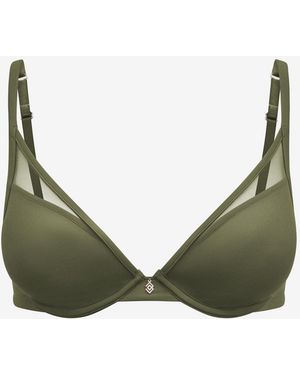 Thirdlove 24/7 Classic Uplift Plunge Bra - Green