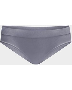Thirdlove Seamless Stretch Cotton Hipster Panty - Brown