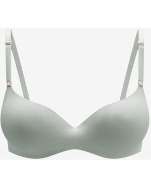 Thirdlove Organic Cloud Cotton T-Shirt Bra - Gray