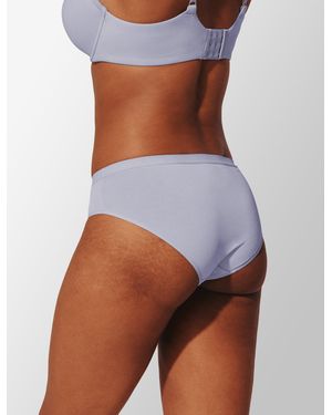 Thirdlove Organic Cloud Cotton Hipster Panty - Blue