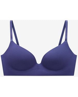 Thirdlove Zero Edge Wireless Push-Up Bra - Blue