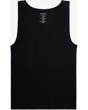 Thirdlove Seamless Cloud Cotton Shelf Tank Top - Black