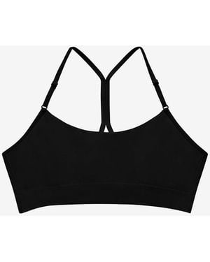 Thirdlove Seamless Cloud Cotton Wireless Bralette - Black