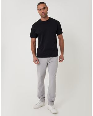 Threadbare Slim Fit Stretch Trousers - Grey