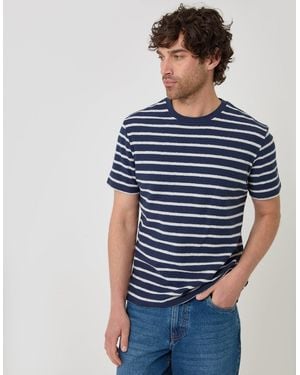 Threadbare Cotton Crew Neck T-Shirt - Blue
