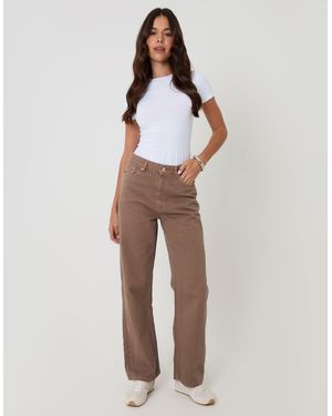 Threadbare Straight Leg Jeans - Multicolour
