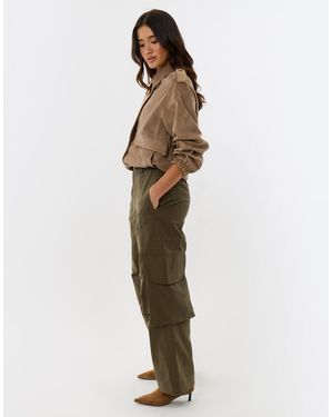 Threadbare Cargo Utility Trousers - Green