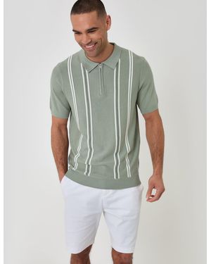 Threadbare Regular Fit Stretch 3 Pocket Chino Shorts - Green