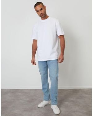 Threadbare Straight Leg Jeans - Blue