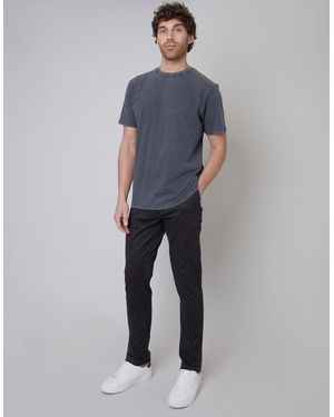 Threadbare Slim Fit Chino Trousers - Blue