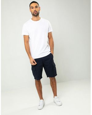 Threadbare Cargo Shorts - Blue