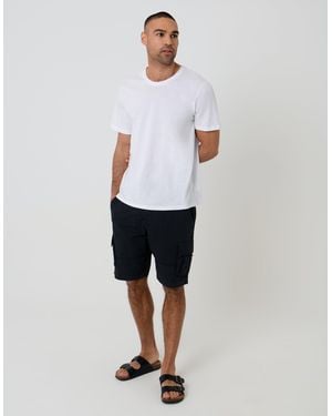 Threadbare Cargo Shorts - Blue