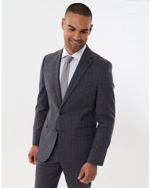 Threadbare Tailored Fit Cotton Rich Blazer - Black