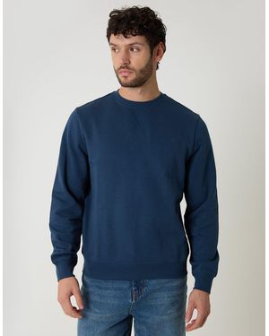 Threadbare Crew Neck Sweatshirt - Blue