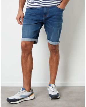 Threadbare Denim Shorts - Blue