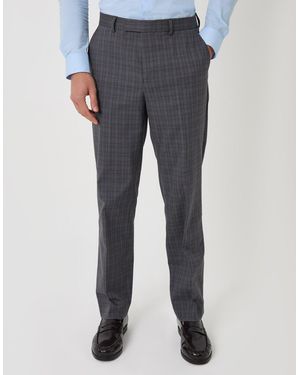 Threadbare Tailored Fit Suit Trousers - Blue