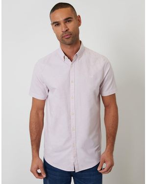 Threadbare Short Sleeve Shirt - White