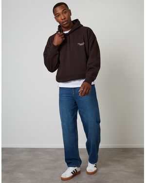 Threadbare Baggy Fit Jeans - Blue