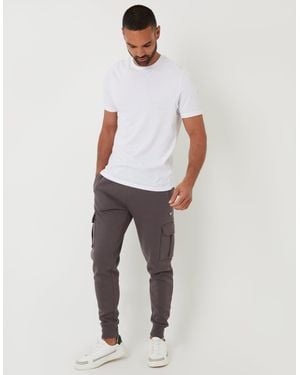 Threadbare Cargo Style Joggers - Grey