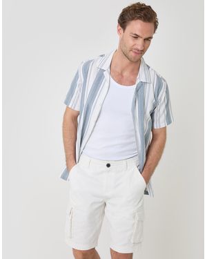 Threadbare Cargo Shorts - Blue