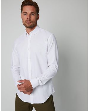 Threadbare Cotton Long Sleeve Shirt - Grey