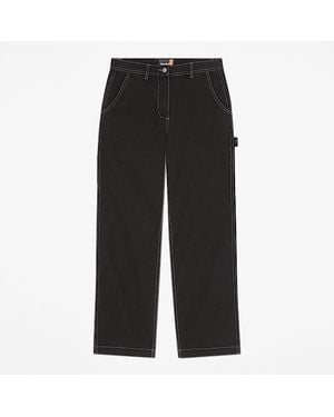 Timberland Canvas Straight Trouser For - Black